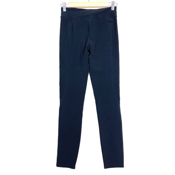 Spanx Black micro rib knit control top skimmer leggings size S - Picture 3 of 5